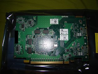 Matrox M9125 – Rückseite